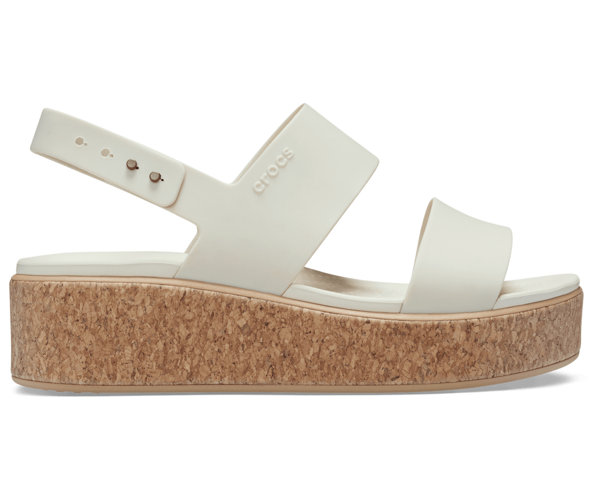 Crocs Brooklyn Low Wedge Cork Sandal – Women's