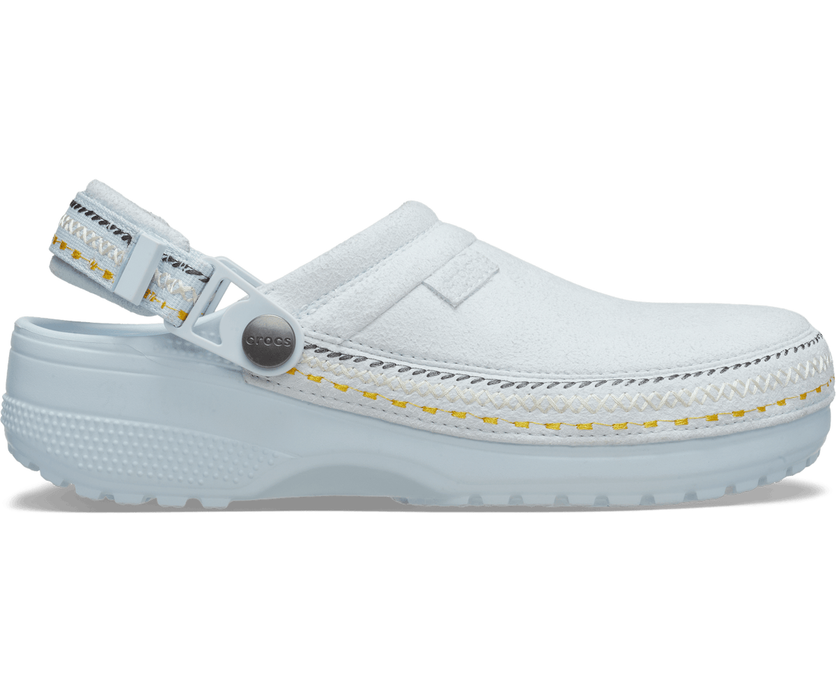 Crocs Crafted Vegan Suede Stitch Clog – Men's
