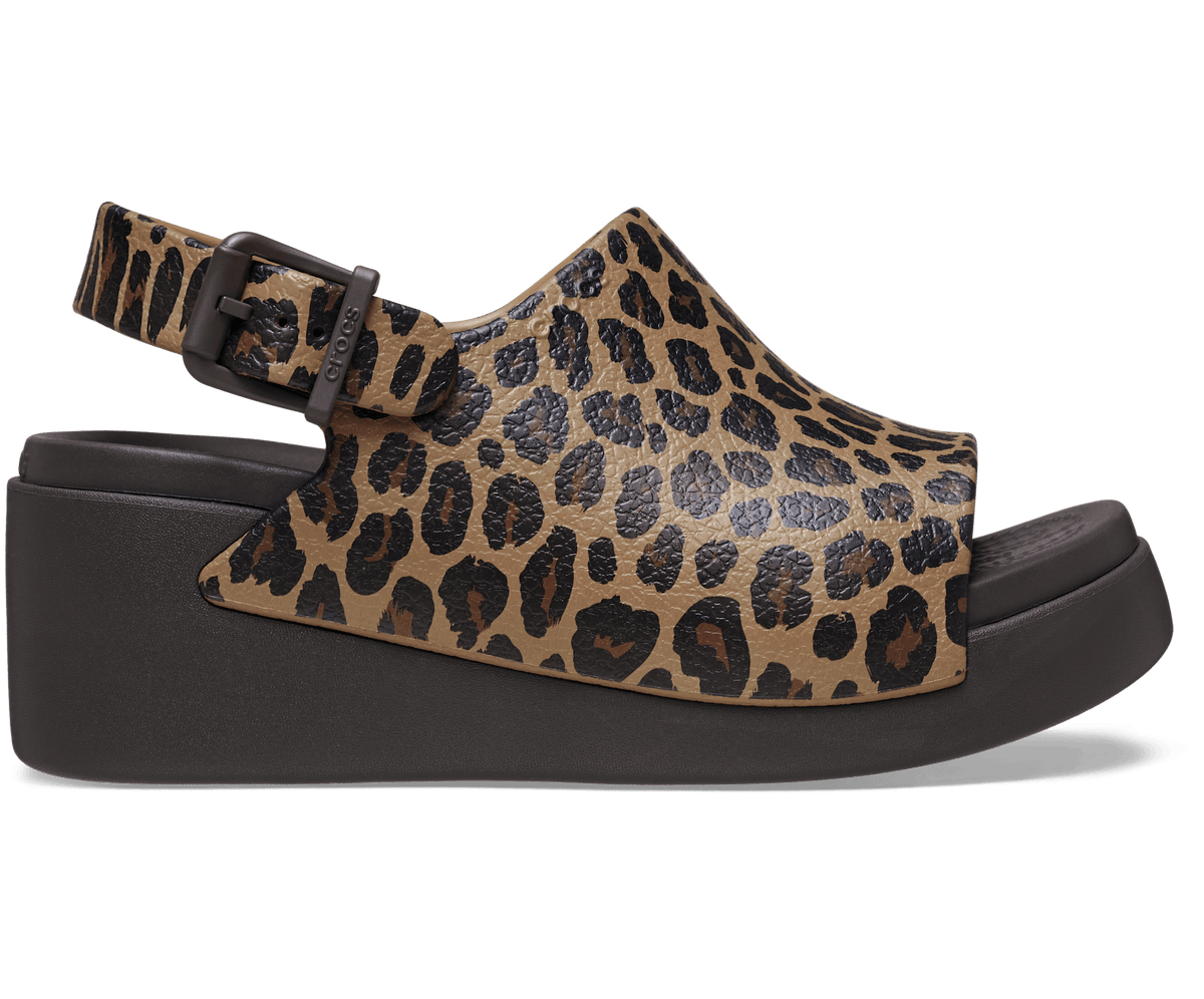 Crocs Dylan Platform Animal Slide – Women's