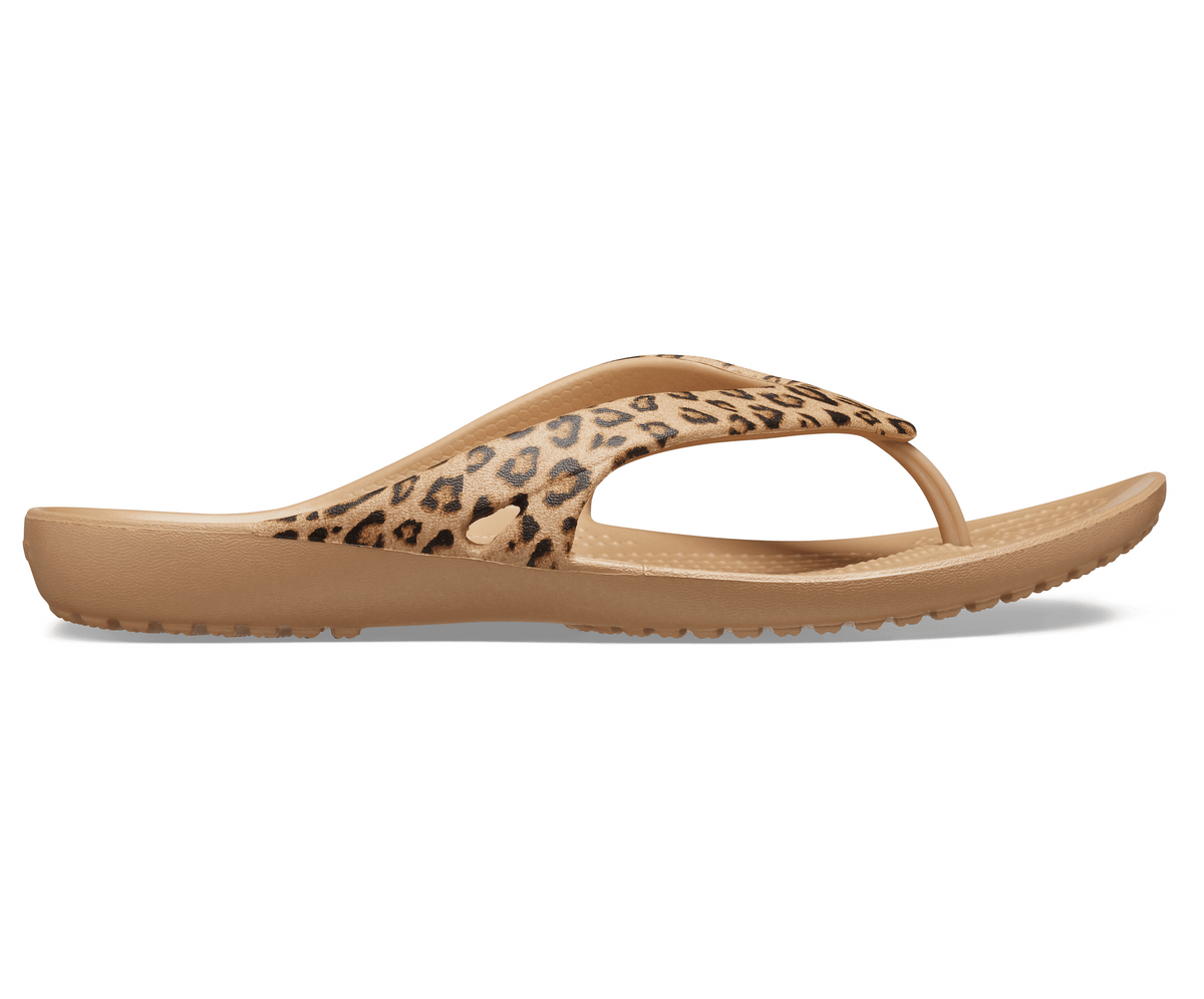 Crocs Kadee II Leopard Flip – Women's