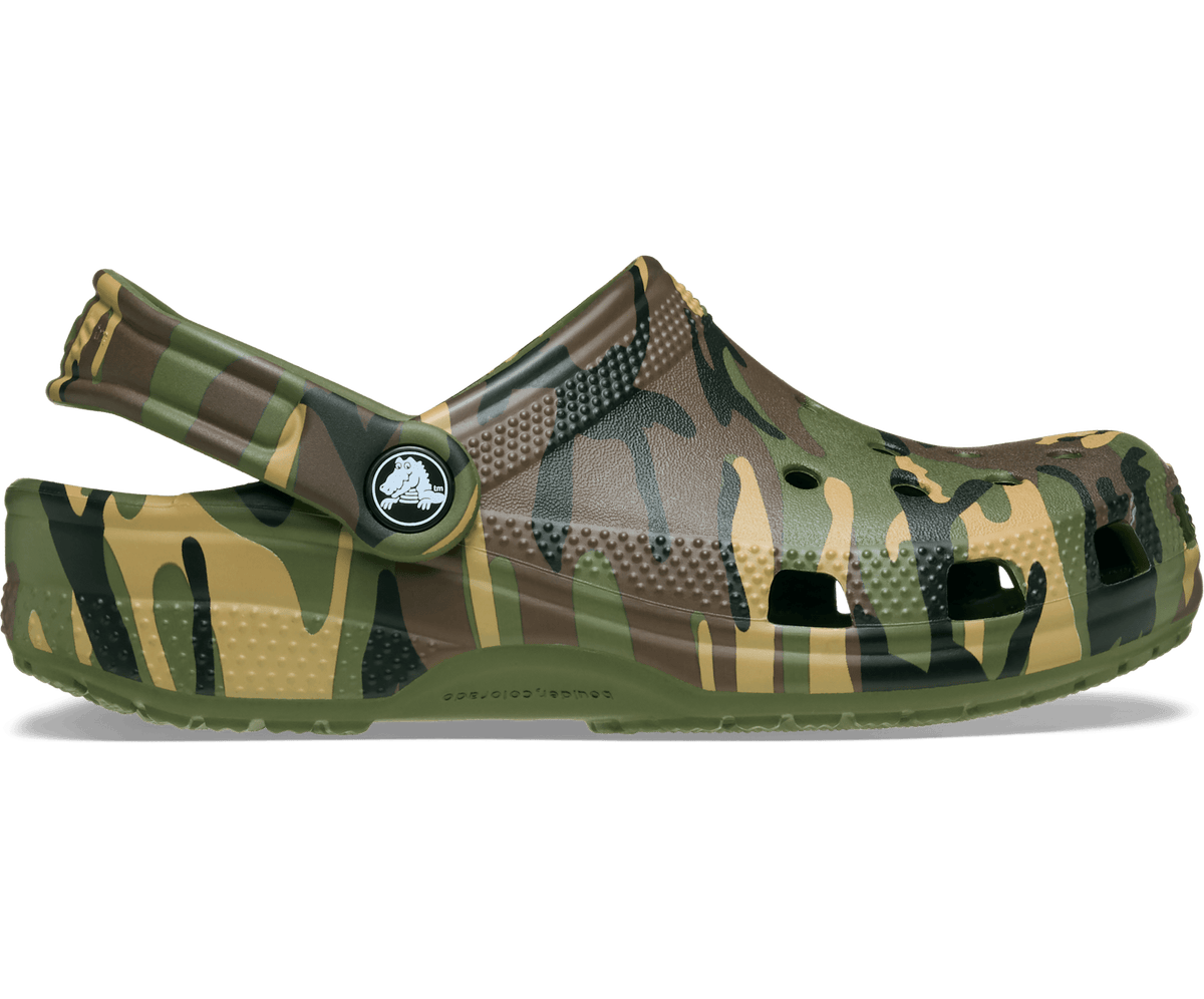 Crocs Classic Camouflage Clog – Kids'