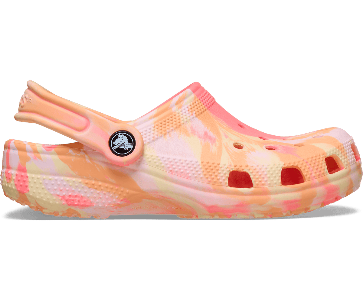 Crocs Classic Marbled Clog – Kids'