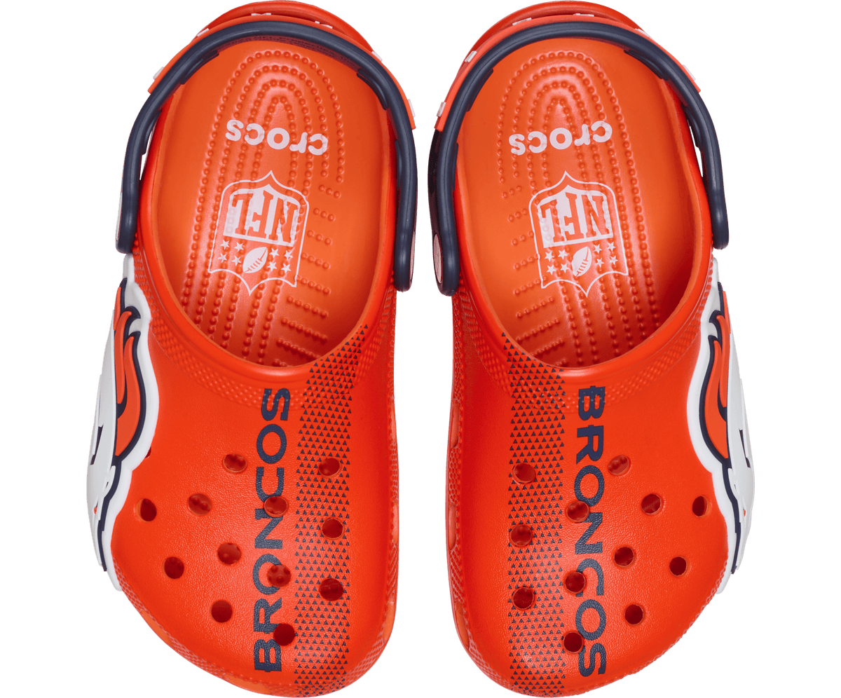 Crocs NFL Denver Broncos Graphic Classic Clog – Kids'