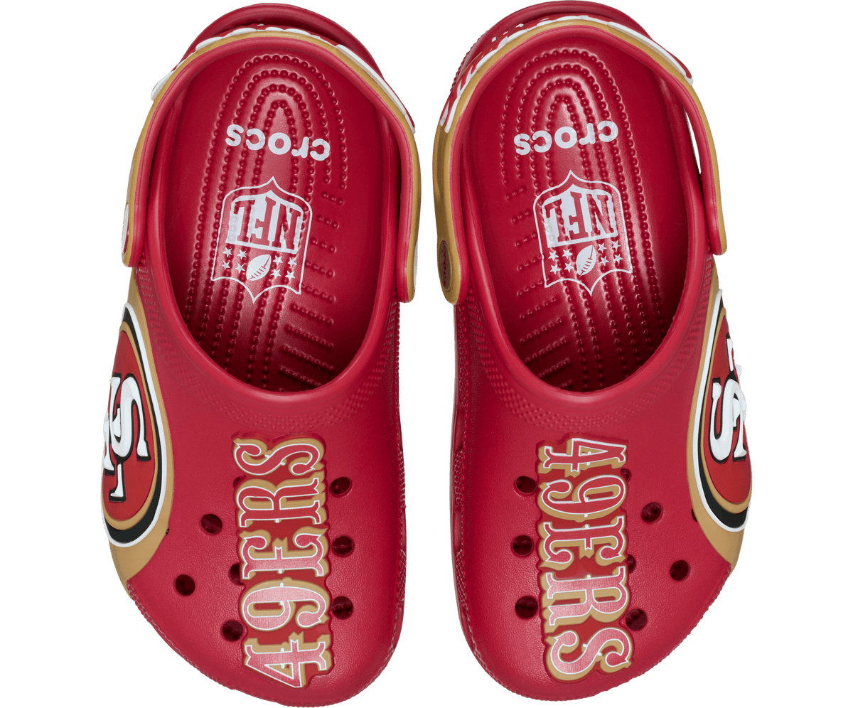 Crocs NFL San Francisco 49ers Graphic Classic Clog – Kids'