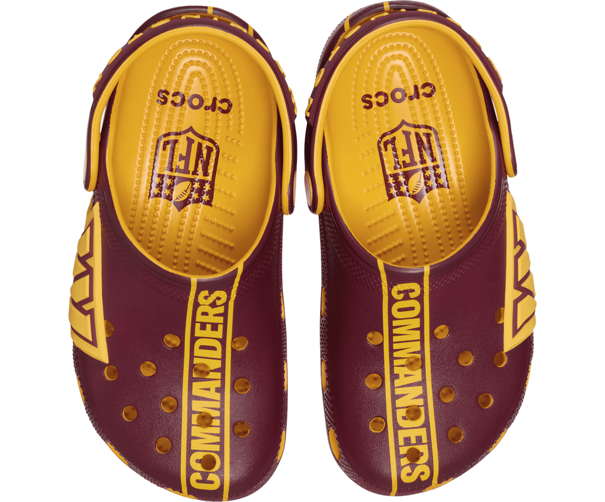 Crocs NFL Washington Commanders Graphic Classic Clog – Kids'