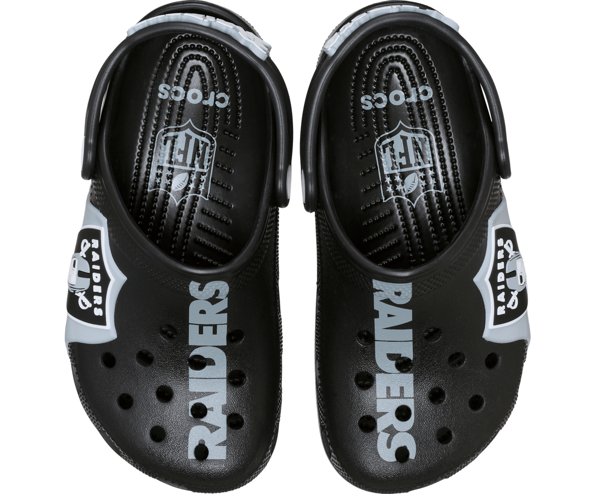 Crocs NFL Las Vegas Raiders Graphic Classic Clog – Men's