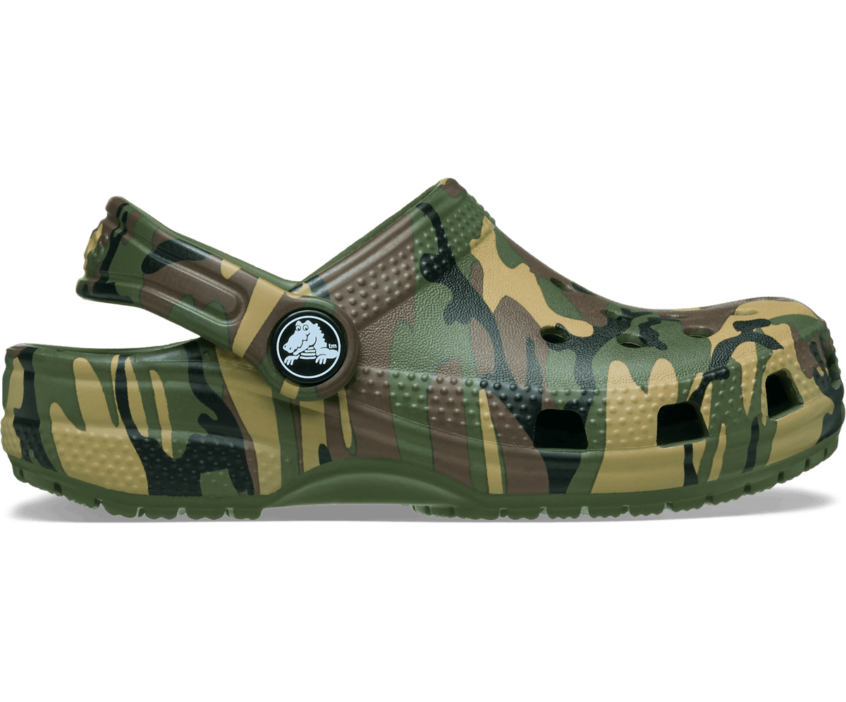 Crocs Classic Camouflage Clog – Toddlers'
