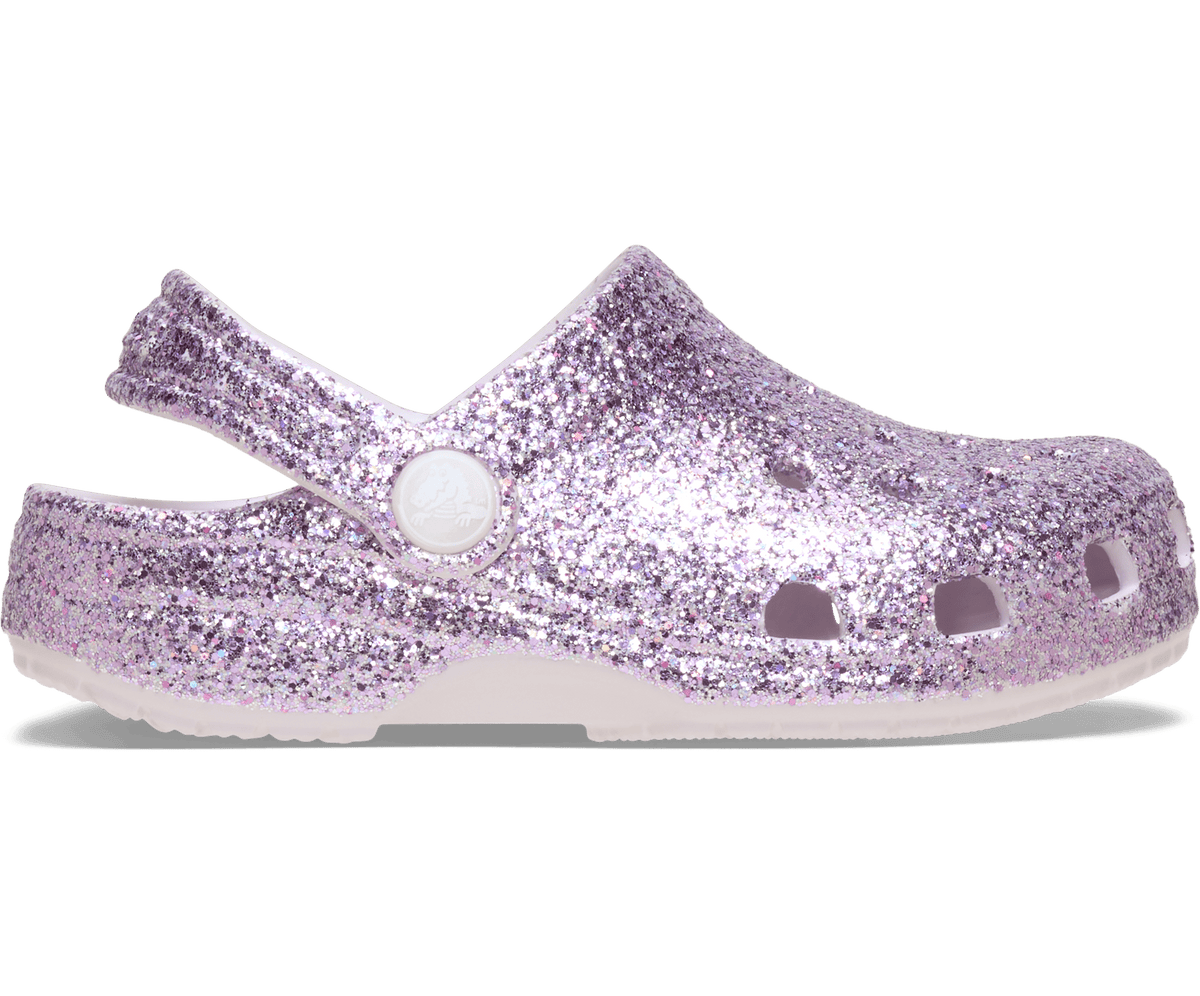 Crocs Classic Chunky Glitter Clog – Toddlers'