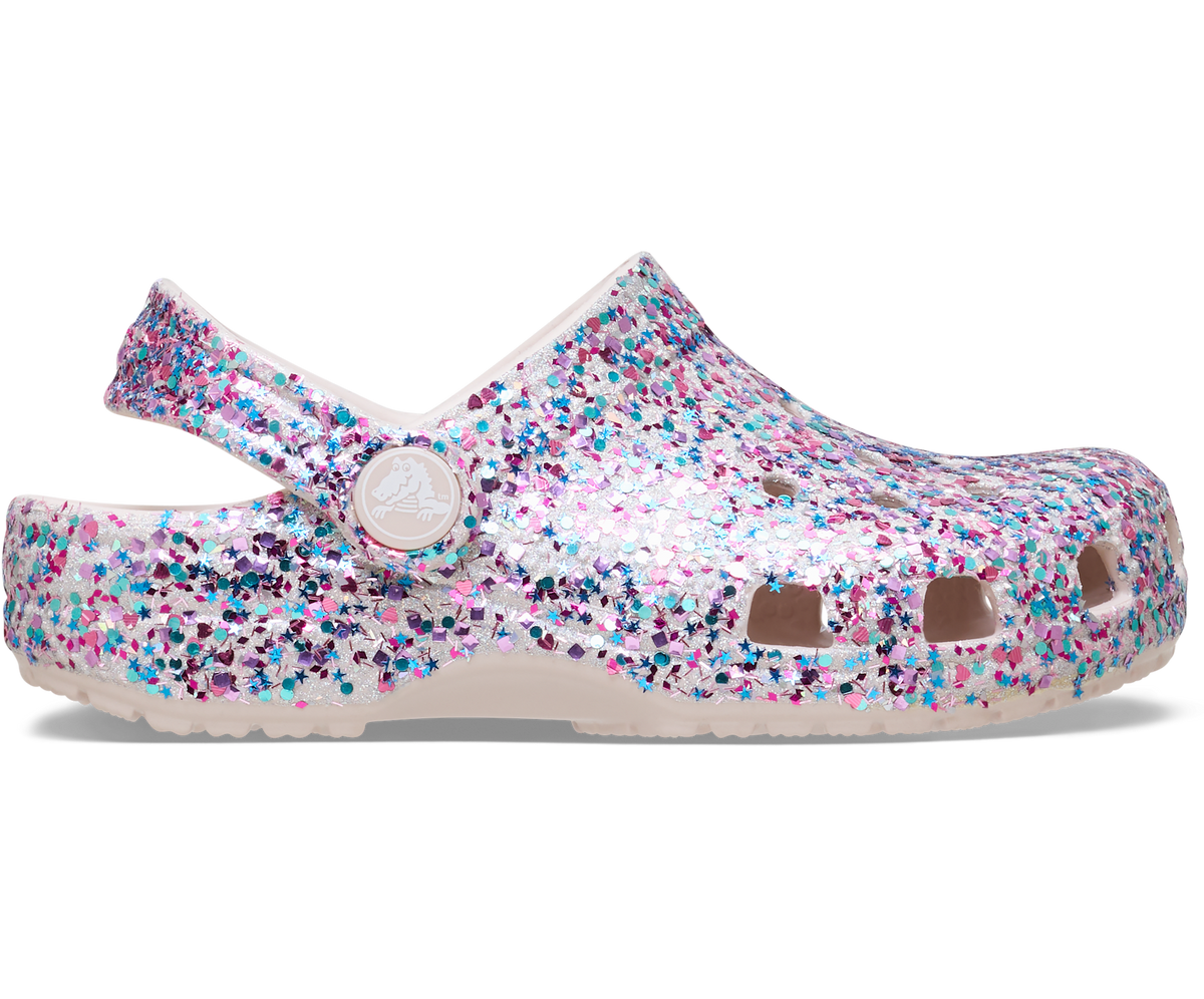 Crocs Classic Dazzle Glitter Clog – Toddlers'
