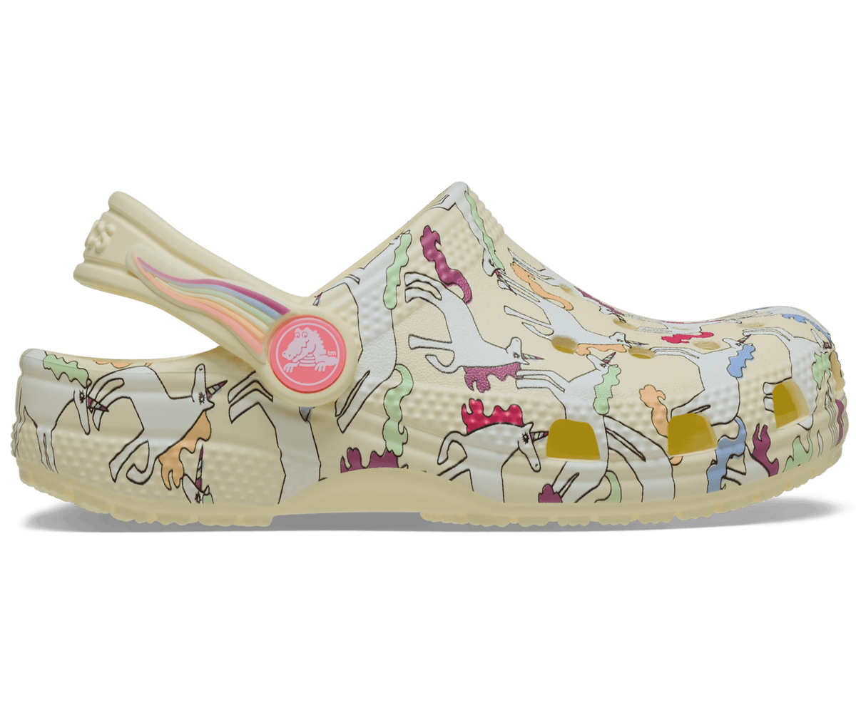 Crocs Classic Unicorn Graphic Clog – Toddlers'