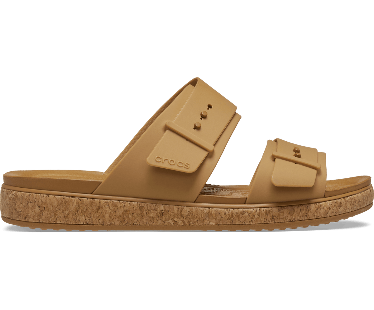 Crocs Brooklyn Buckle Low Low Cork Sandal – Women's