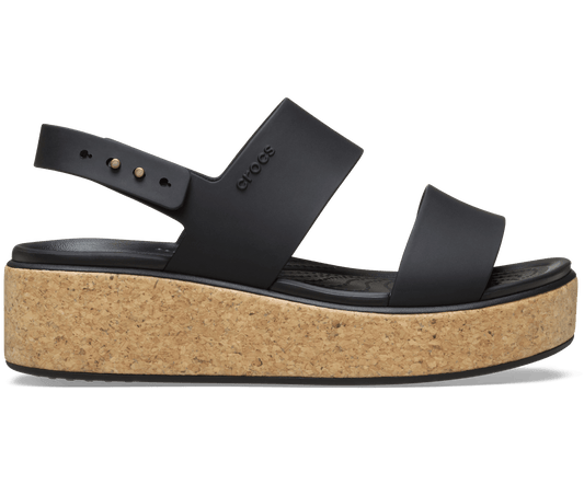 Crocs Brooklyn Low Wedge Cork Sandal – Women's