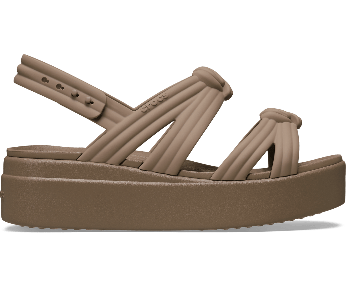 Crocs Brooklyn Low Wedge Knot Sandal – Women's