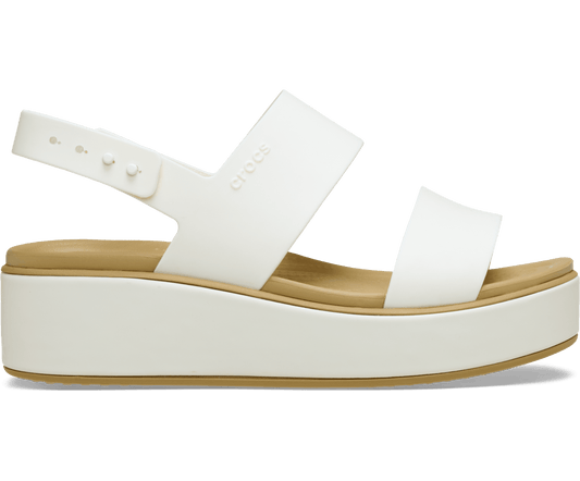 Crocs Brooklyn Low Wedge Matte Wrap Sandal – Women's