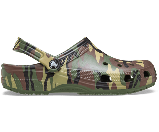 Crocs Classic Camouflage Clog – Women's