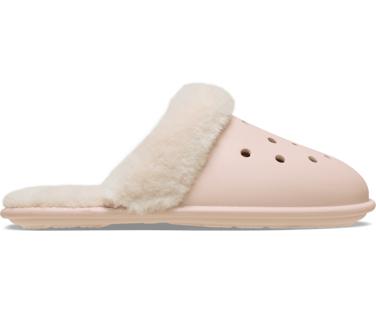 Crocs Classic Fuzz Scuff – Women's