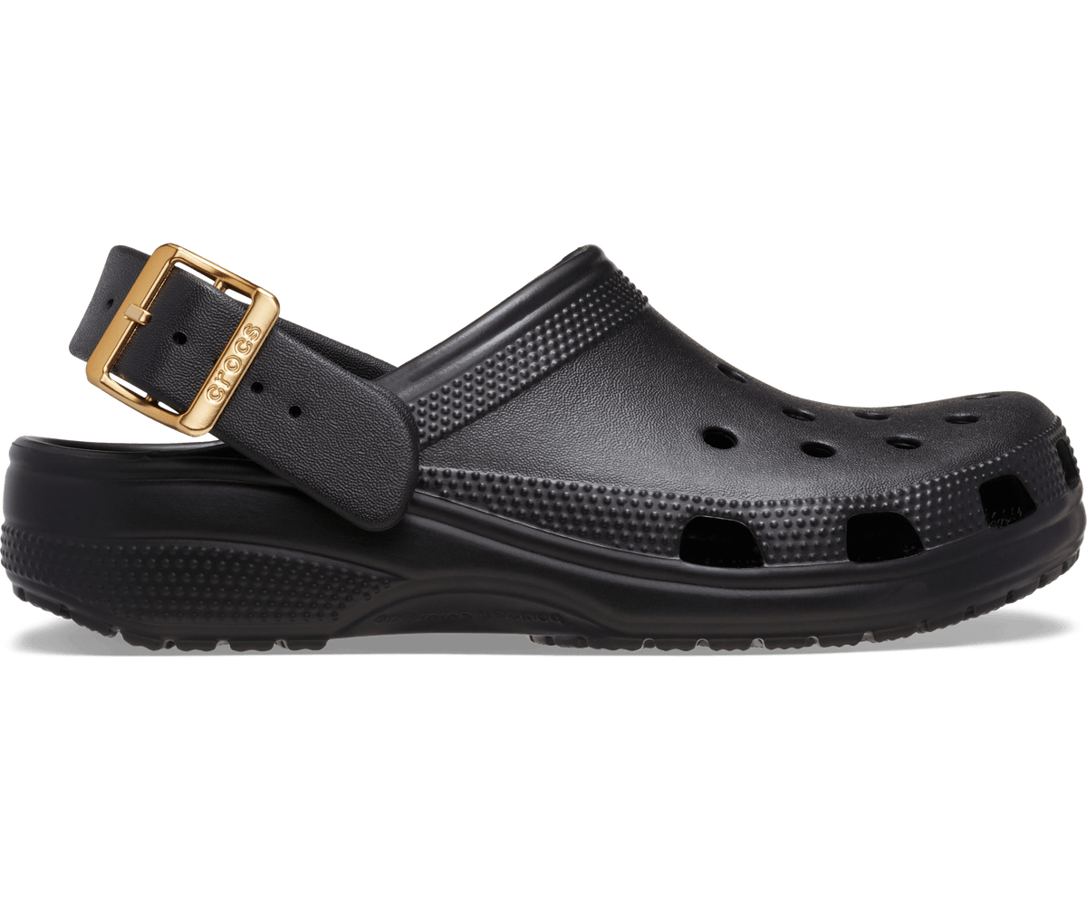 Crocs Classic Metallic Buckle Clog – Women's