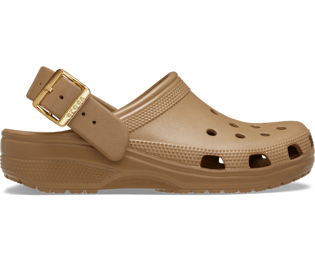 Crocs Classic Metallic Buckle Clog – Women's