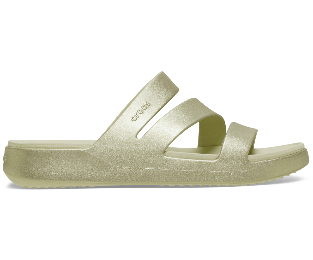 Crocs Getaway Strappy Metallic Sandal – Women's