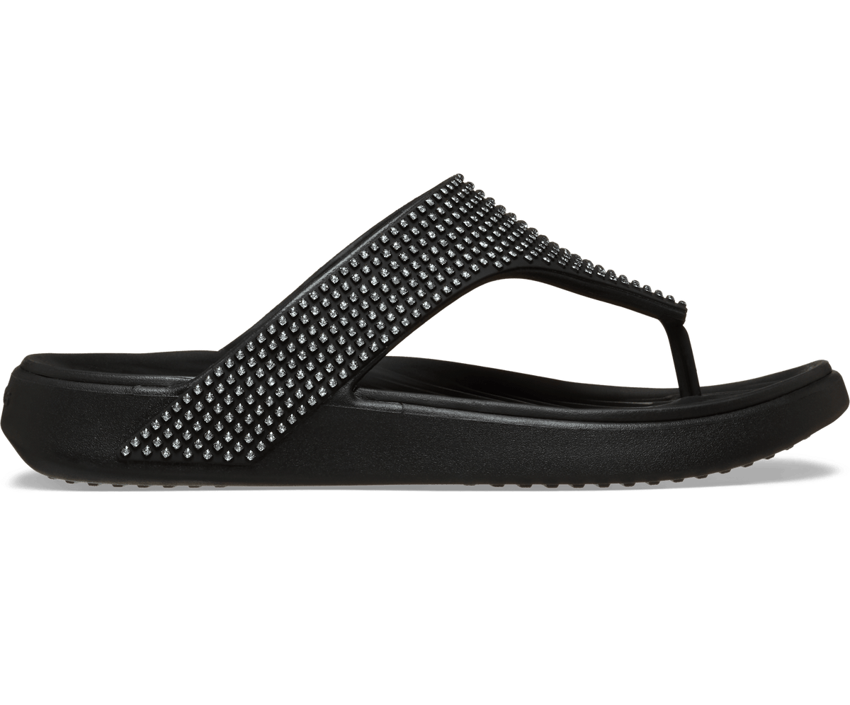 Crocs Getaway Triangle Flip Gems – Women's