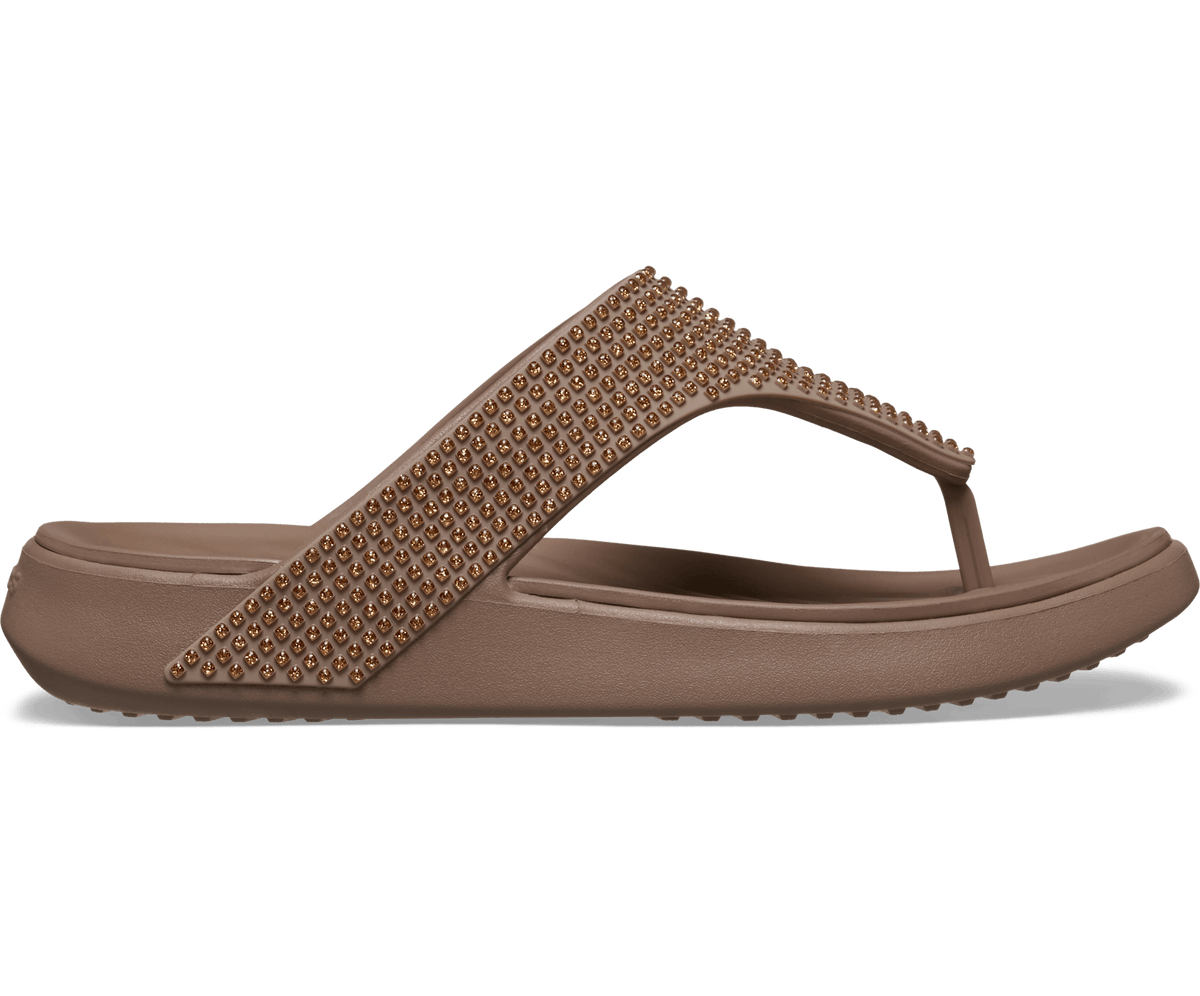 Crocs Getaway Triangle Flip Gems – Women's