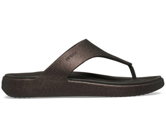 Crocs Getaway Triangle Glimmer Flip – Women's