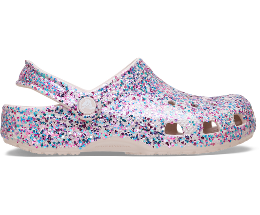 Crocs Classic Dazzle Glitter Clog – Kids'