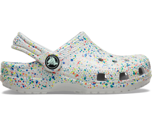 Crocs Classic Glow Paint Splatter Clog – Kids'