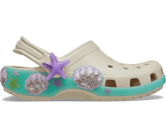 Crocs Classic Sea Sparkle Shaker Clog – Kids'