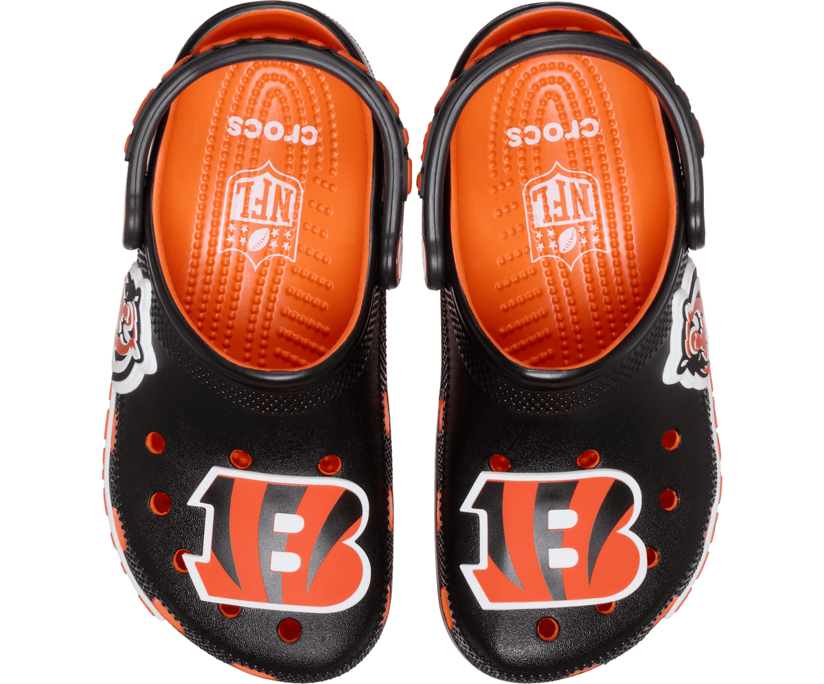 Crocs NFL Cincinnati Bengals Graphic Classic Clog – Kids'