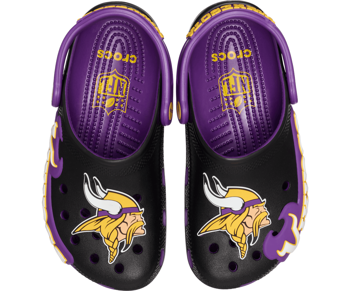 Crocs NFL Minnesota Vikings Graphic Classic Clog – Kids'
