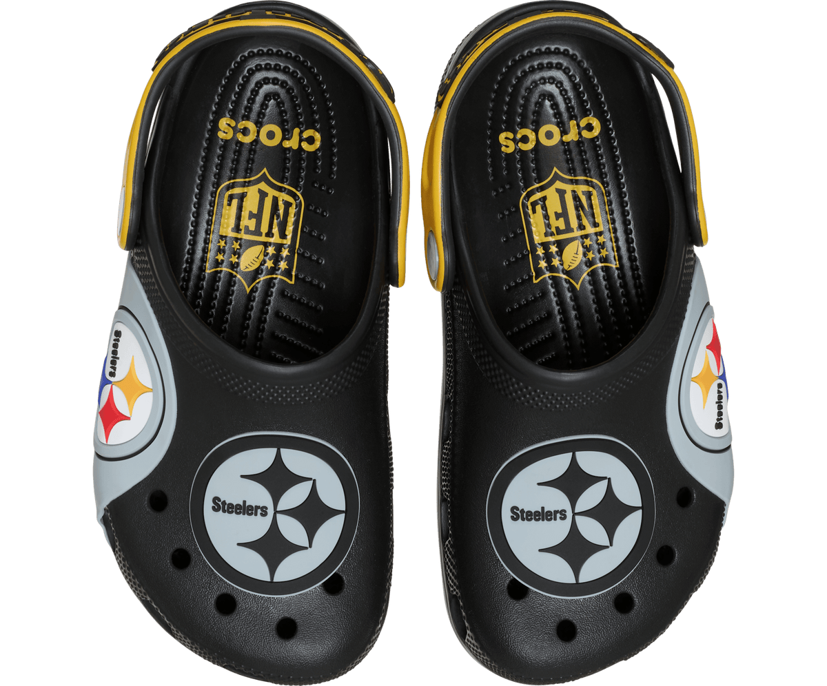 Crocs NFL Pittsburgh Steelers Graphic Classic Clog – Kids'