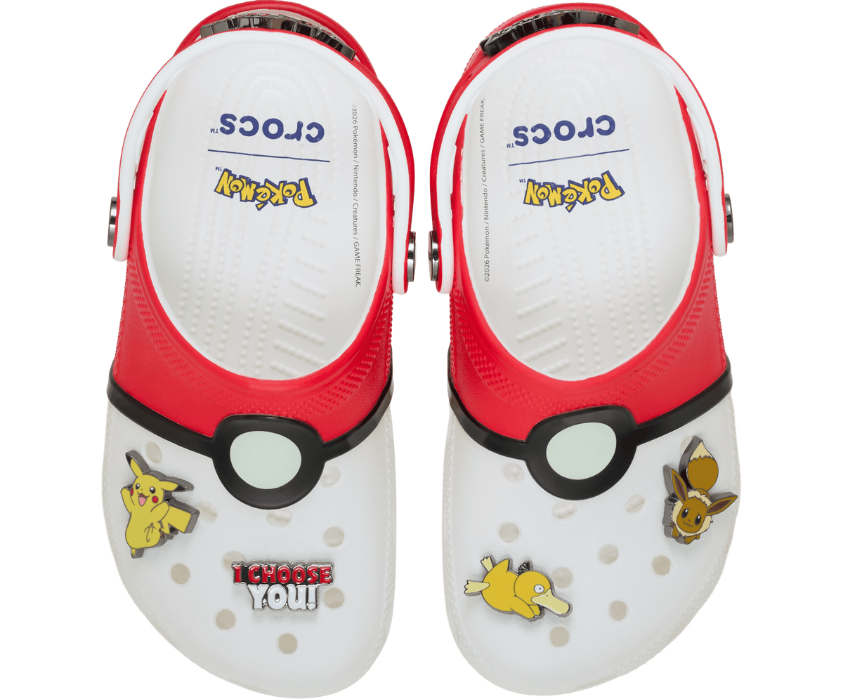 Crocs Pokémon Poké Ball Classic Clog – Kids'