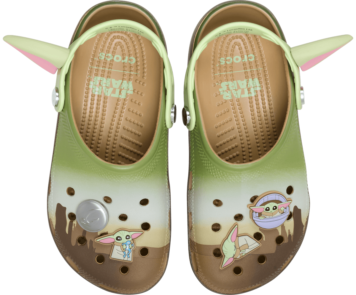 Crocs STAR WARSGrogu Classic Clog – Kids'