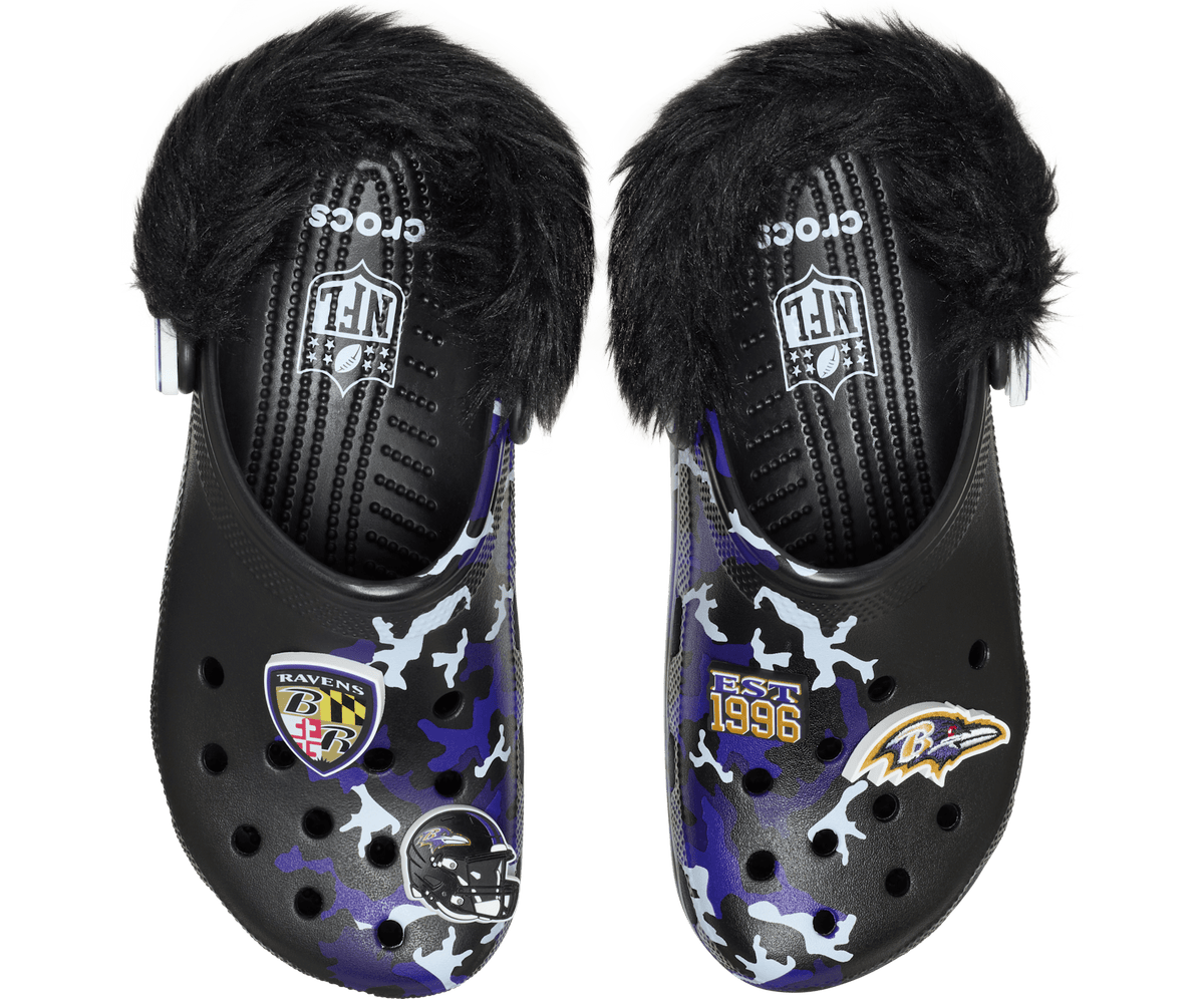 Crocs NFL Baltimore Ravens Classic Clog – Women's