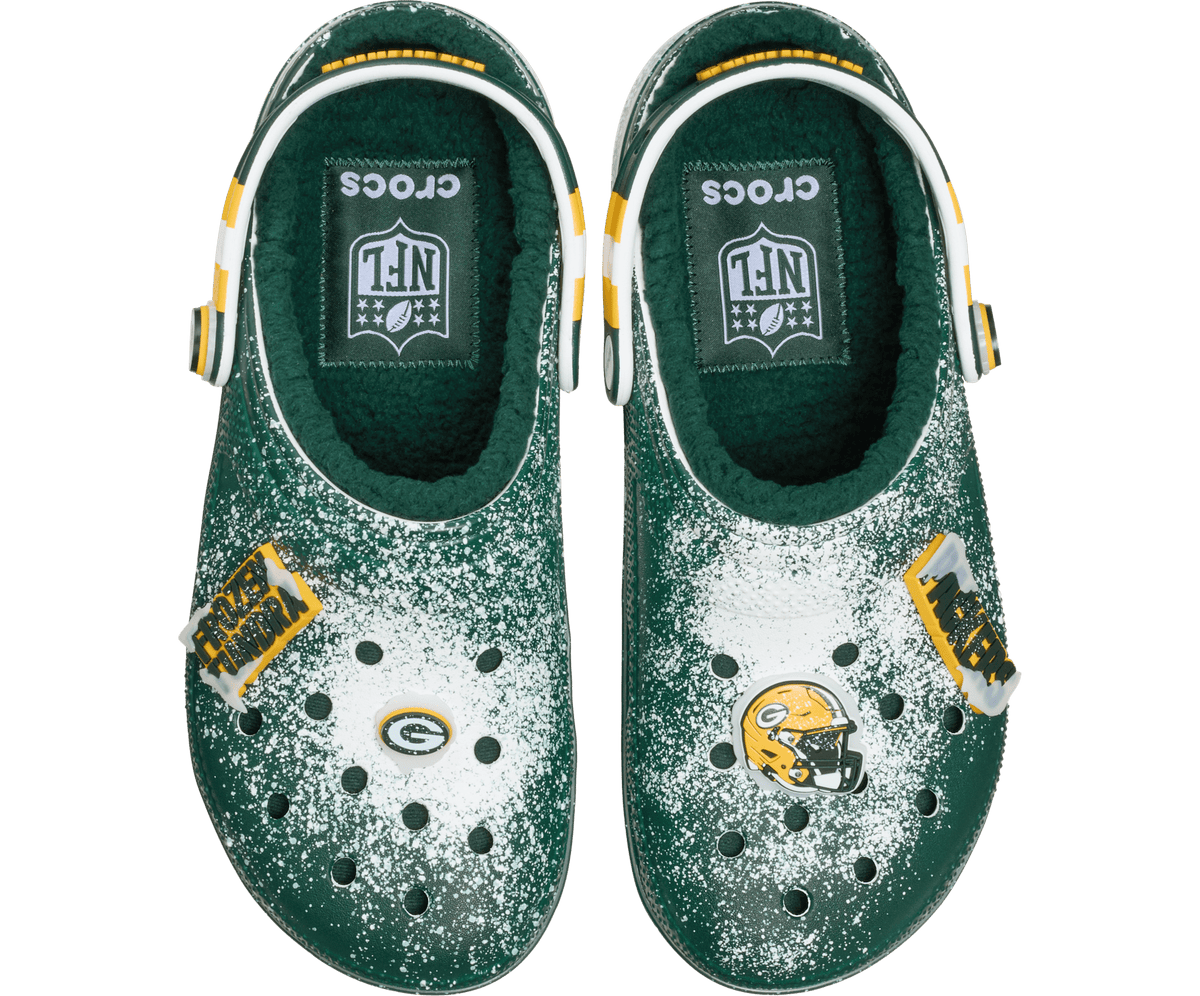 Crocs NFL Green Bay Packers Classic Lined Clog – Men's