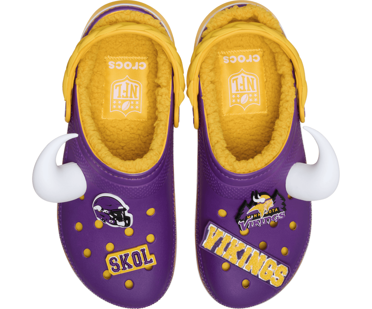 Crocs NFL Minnesota Vikings Classic Lined Clog – Men's
