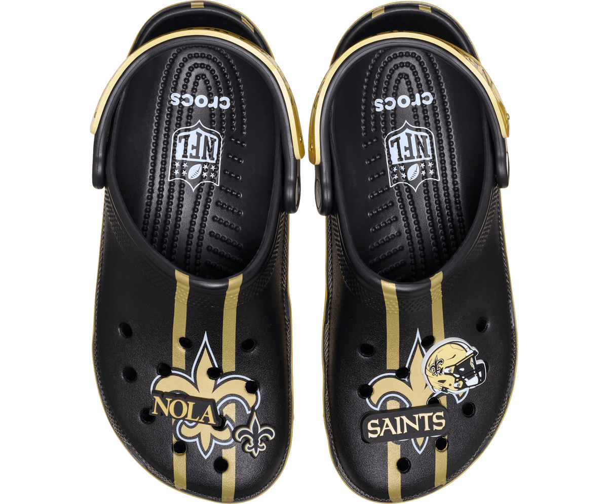 Crocs NFL New Orleans Saints Classic Clog – Men's