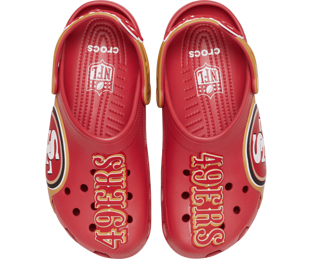 Crocs NFL San Francisco 49ers Graphic Classic Clog – Men's