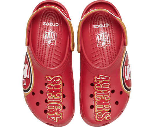 Crocs NFL San Francisco 49ers Graphic Classic Clog – Women's