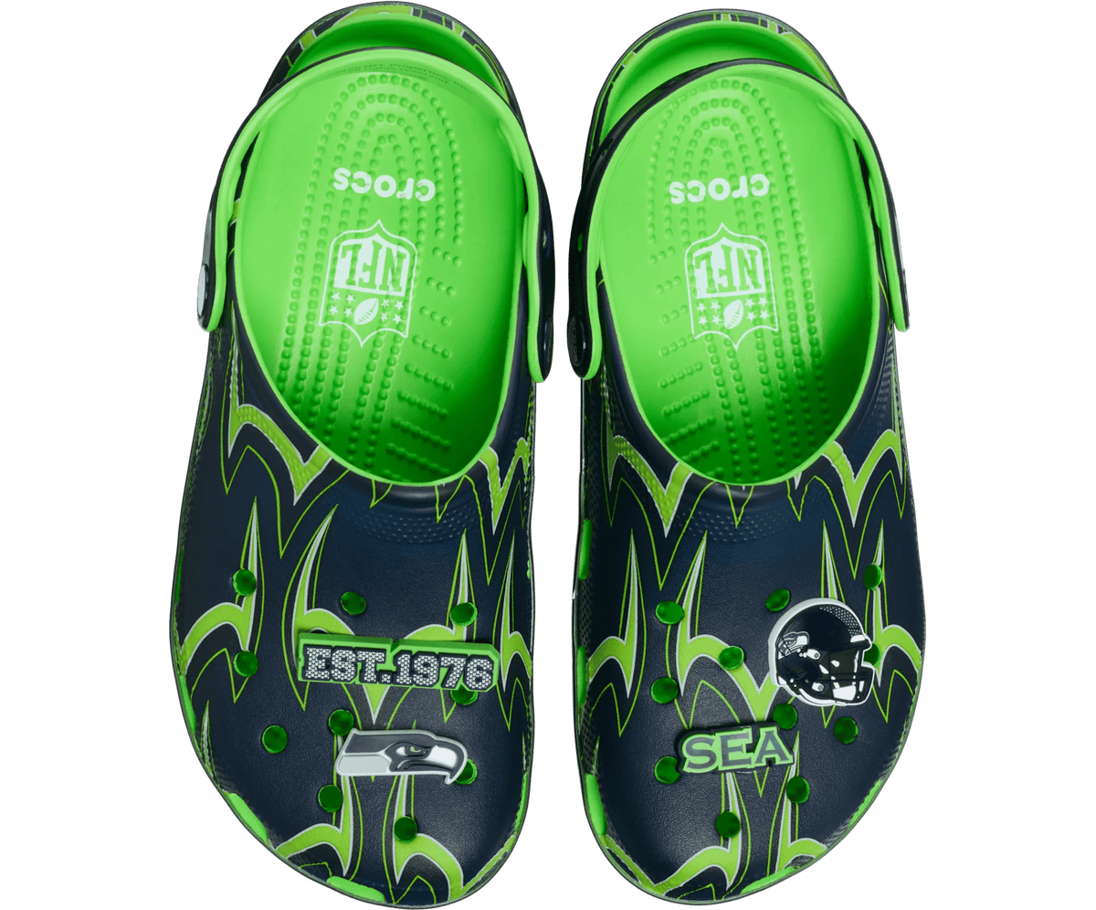 Crocs NFL Seattle Seahawks Classic Clog – Women's