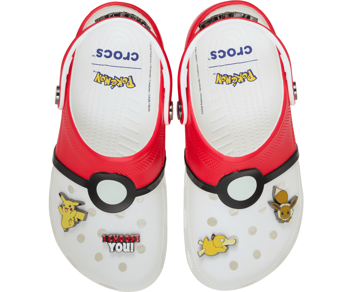 Crocs Pokémon Poké Ball Classic Clog – Women's