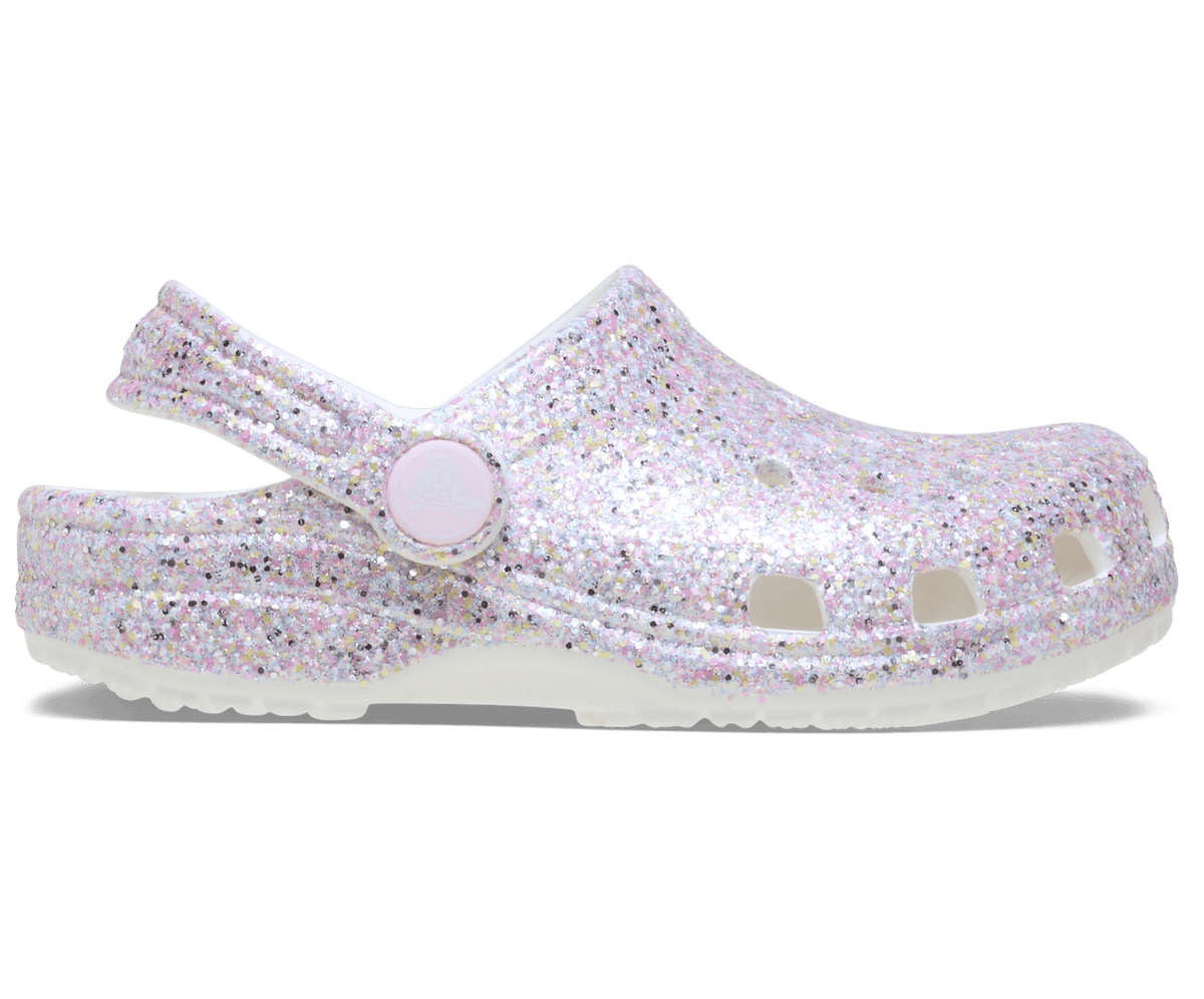Crocs Classic Fantasy Glitter Clog – Toddlers'