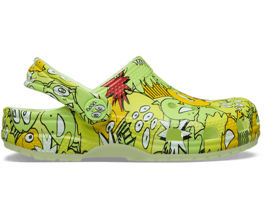 Crocs Classic Glow Monster Camo Clog – Toddlers'