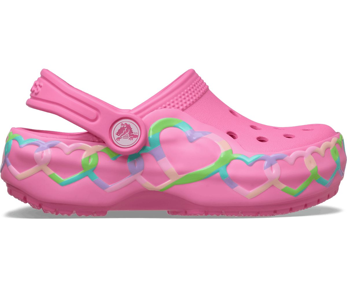 Crocs Classic Heart Lights Clog – Toddlers'