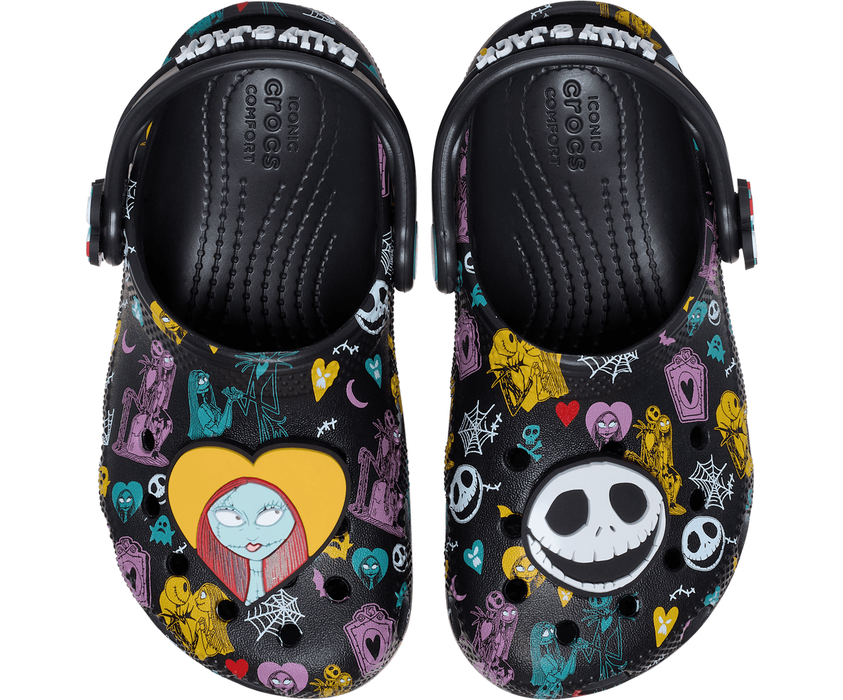 Crocs Disney Tim Burton's The Nightmare Before Christmas Jack and Sally Classic Clog – Toddlers'